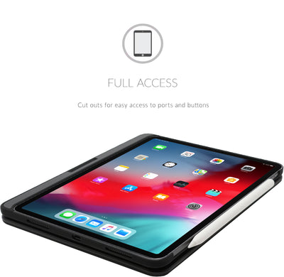 iPad Pro 12.9 Case with Keyboard (2021 - 5th Gen)